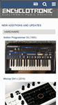 Mobile Screenshot of encyclotronic.com